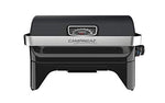 Campingaz Barbacoa de gas Attitude2go R, barbacoa de mesa con poco humo, barbacoa de balcón portátil, barbacoa de camping, con tapa, termómetro y parrilla de hierro fundido