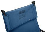 Grand Canyon EL Tovar Lounger - Silla de Camping, Silla Plegable con reposabrazos, Respaldo Alto y reposapiés - hasta 100 kg - Aluminio - Dark Blue (Azul)
