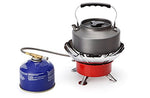 BrilliantDay Hornillo Camping Estufa a Gas Portátil de Camping Estufa de Gas hornillo de Plegable a Prueba de Viento Cocinar Al Aire Libre para Cocina de Camping(con Encendedor Piezo, 2800W)