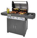 CAMPINGAZ 4 Series Dual Heat LS Plus Barbacoa de Gas, Gris