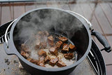 BBQ-TORO Horno Holandés I Serie Premium I Dutch Oven I Hierro Fundido I Quemado
