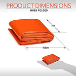 Bramble - 2 Premium Saco de Dormir de Emergencia - Sacos de Vivac - Manta Termica Supervivencia