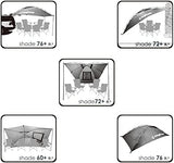 Kingcamp Twining Sun Shelter Auto Canopy Camper Trailer Tout Techos Techo para la Playa, SUV, MPV, Hatchback, Minivan, Sedán, Camping, Aire Libre, Anti-UV Tiendas, Portátil