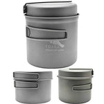 TOAKS Titanium 1100ml Pot with Pan by TOAKS