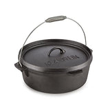 Klarstein Hotrod 85 olla de hierro fundido 8,5 litros, tapa hermética