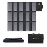 Placa Solar de 100W ,Plegable y Portátil (USB Dual de 5V+Salida 18V CC)
