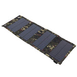 Placa Solar portátil plegable de 20W Salida USB de silicio monocristalino IP65 a prueba de agua