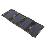 Placa Solar portátil plegable de 20W Salida USB de silicio monocristalino IP65 a prueba de agua