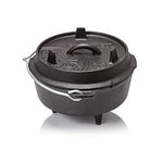 Petromax Feuertopf FT3 - Olla de Hierro Fundido, 2.3 l, Color Negro