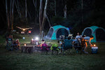 Coleman Event Dome - Carpa para Fiestas con Varillas de Acero, Gazebo, Tienda de Eventos, protección Solar SPF 50+, Color Azul, tamaño L - 3,65 x 3,65