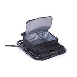 Nadalan al aire libre sillas plegables mochila de pesca silla portátil, taburete, silla plegable de camping con doble capa tela de Oxford bolsa térmica para la pesca, Playa, Camping, casa y viaje