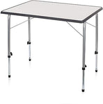 Mesa de camping Campart Travel TA-0831 – 80 x 60 cm – Altura ajustable