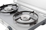 Campingaz Kitchen, Hornillo De Portátil Y Compacto 2 Fuegos 4000 W Para Acampada Unisex Adulto, Blanco, Talla Única