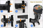 StarBlue - Estufa Rocket para Acampadas con Bolsa De Transporte, Funcionamiento con Leña, Portátil, Cámara De Combustible Grande, Ideal para Cocinar Al Aire Libre, Pícnics, Barbacoas, Caza Y Pesca