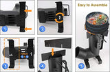 StarBlue - Estufa Rocket para Acampadas con Bolsa De Transporte, Funcionamiento con Leña, Portátil, Cámara De Combustible Grande, Ideal para Cocinar Al Aire Libre, Pícnics, Barbacoas, Caza Y Pesca