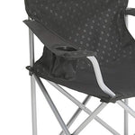 Outwell Catamarca Silla, poliéster, Negro, Classic Size