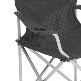 Outwell Catamarca Silla, poliéster, Negro, Classic Size