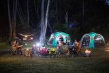 Coleman Event Dome - Carpa para Fiestas con Varillas de Acero, Gazebo, Tienda de Eventos, protección Solar SPF 50+, Color Azul, tamaño L - 3,65 x 3,65