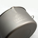 Olla Toaks de titanio colgante para exterior, fácil de llevar, ofrece una amplia variedad de posibilidades, 2000ml