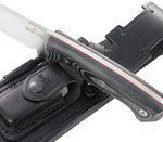 JEO-TEC Nº39 - Nuevo CELTIBERO - Cuchillo Supervivencia Caza Monte bushcraft Camping Outdoor Campo - Funda de Piel con pedernal y Piedra afilar incluidos - Acero MOVA 58 - Fabricado en España
