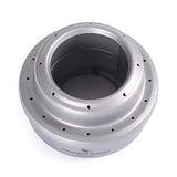 Boundless Voyage Estufa de Alcohol Titanium Spirit Camping Mini Spirit Cooker Quemador de Alcohol para Picnic Mochilero Senderismo