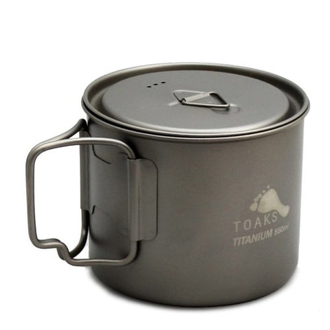 TOAKS LIGHT Titanium 550ml Pot by TOAKS