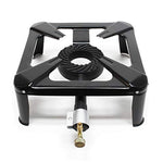 WilTec Hornillo de Gas 450 g/h Fogón de Camping Cocina portátil Gas butano/propano Outdoor Acampada Jardín