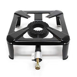 WilTec Hornillo de Gas 450 g/h Fogón de Camping Cocina portátil Gas butano/propano Outdoor Acampada Jardín