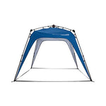 Lumaland x Where Tomorrow Gazebo de Camping – 1 Pared Lateral Incluido - Carpa de jardín – Cenador para Patio – Ideal para Acampada/Festival – Instalación Fácil – Azul