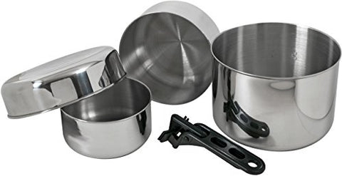 Relags Biwak 3 - Equipamiento para cocinas de camping - acero inoxidable gris 2017