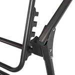 CAMPART Travel BE-0665 Ancona – Tumbona, textilene, respaldo plegable