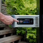 Masterbuilt® Gravedad Series™ 800 Barbacoa de carbón Digital + Plancha + Fumador en Negro