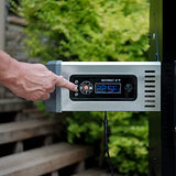 Masterbuilt® Gravedad Series™ 800 Barbacoa de carbón Digital + Plancha + Fumador en Negro