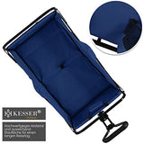 KESSER® Carro Plegable de Mano, Carro de Mano, Carro de Equipamiento, Incluye 2 Bolsillos de Malla, Plegable, neumáticos de Goma Maciza, Capacidad de Carga de hasta 80 kg