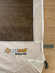 Oztrail Pared de 3m de Red para cenador MPGW-30M-C 3m Gazebo Mesh Wall Kit - Proteccion contra Mosquitos.