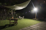 Kit de Luz Solar Exterior con Mando a Distancia 100W, Luz Neutra 4000K, Lámpara Solar 180 LEDS