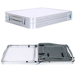 WilTec Armario Camping Cocina Camping Plegable Portátil Vacaciones Accesorios Outdoor Acampada Exterior