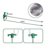 com-four® 48x Clavijas de Acero para Carpa - Clavijas largas y duraderas con Montaje de plástico para Acampar y en Exteriores - Ideal para terrenos Normales y Duros