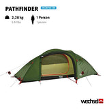 Wechsel Tents Pathfinder - Tienda de Campaña para 1 Persona, Unlimited Line, Verde