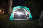 Coleman Event Dome - Carpa para Fiestas con Varillas de Acero, Gazebo, Tienda de Eventos, protección Solar SPF 50+, Color Azul, tamaño L - 3,65 x 3,65