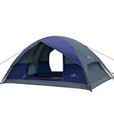 Forceatt Tienda de campaña Tienda de campaña de Doble Puerta para Exterior Resistente al Viento e Impermeable Ligero Adecuado para Senderismo Festivales al Aire Libre Mochilero Supervivencia Viajes