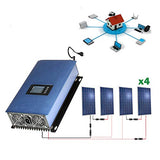 Kit Placa Solar Autoconsumo Inyección a Red 1.000W / 5.000W Día + Inversor Vertido Cero
