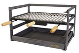Imex El Zorro Cajón Barbacoa con Parrilla, Negro, 72x41x35 cm, 71479.0