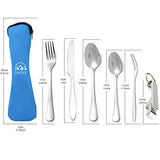 FYSHOP - Juego de Cubiertos Acero Inoxidable outdoor