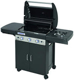 CAMPINGAZ 3 Series LS Plus Dual Gas Barbacoa Gas, BBQ con 2 Parrillas, 3 quemadores de Acero Inoxidable y 1 Lado