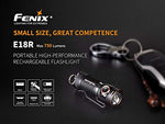 Fenix e18r LED Linterna, Unisex-Adult, Black, Small