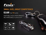 Fenix e18r LED Linterna, Unisex-Adult, Black, Small