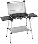 Campingaz 600 SG, estufa de camping con parrilla y soporte, cocina de gas compacta para exteriores, quemadores con protección contra el viento, tiempo de cocción extra rápido, almacenamiento compacto