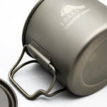 TOAKS LIGHT Titanium 550ml Pot by TOAKS