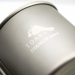 TOAKS LIGHT Titanium 550ml Pot by TOAKS